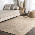 mixed colours indoor outdoor round rug Polypropylene braided indoor outdoor carpet rug Supplier